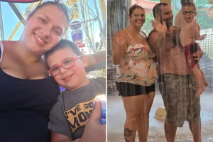 Mom accused of murder shared cheerful family photos before allegedly killing husband and son at Poconos Great Wolf Lodge