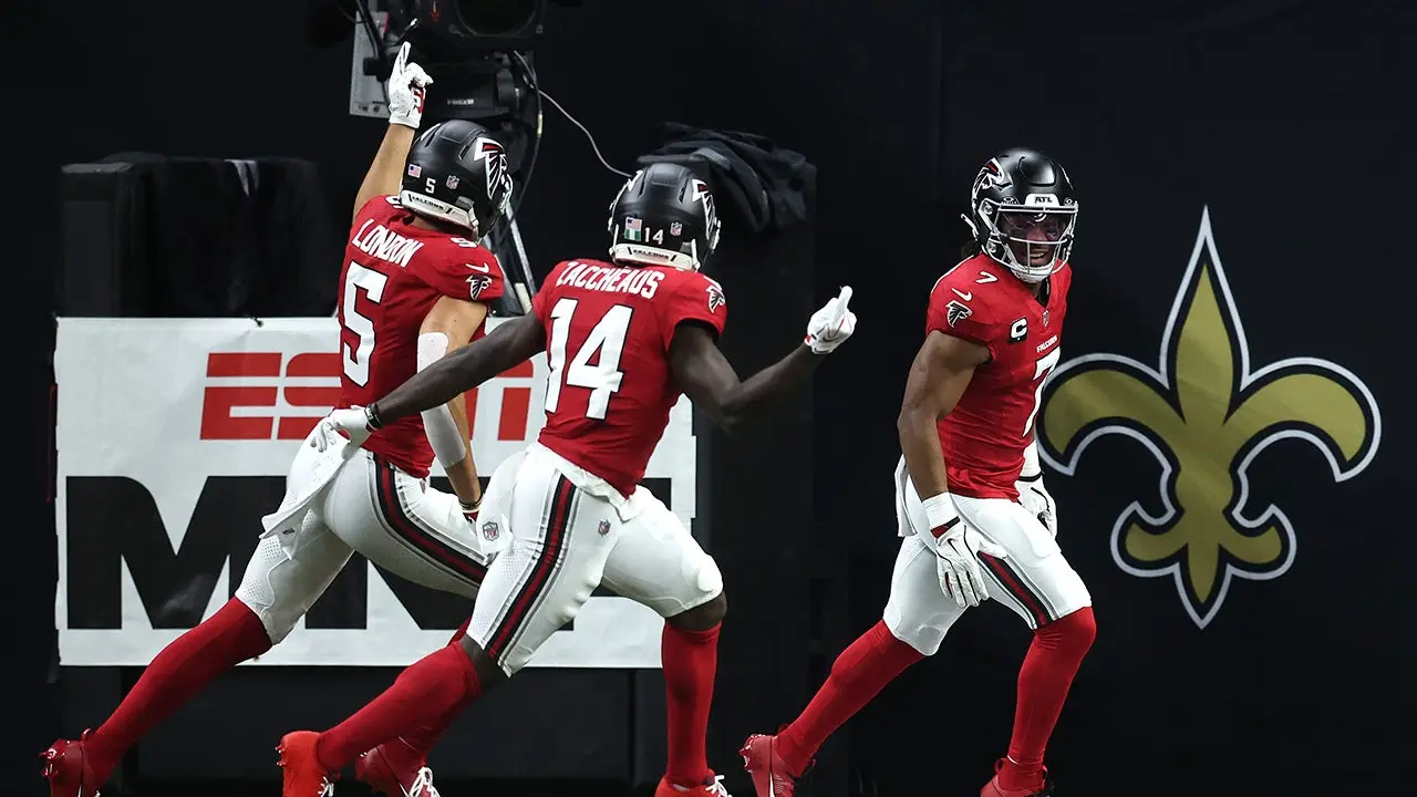 Monday Night Football's viewership dropped by 50% in just one week during the Falcons-Saints game.
