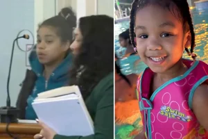 Mother informed emergency services that her 4-year-old daughter was ill from 'drinking milk' as she began to turn blue due to fentanyl poisoning, according to prosecutors.