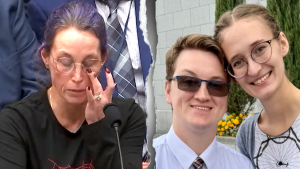 Mother of Oregon crash victim faces the man accused of killing her child