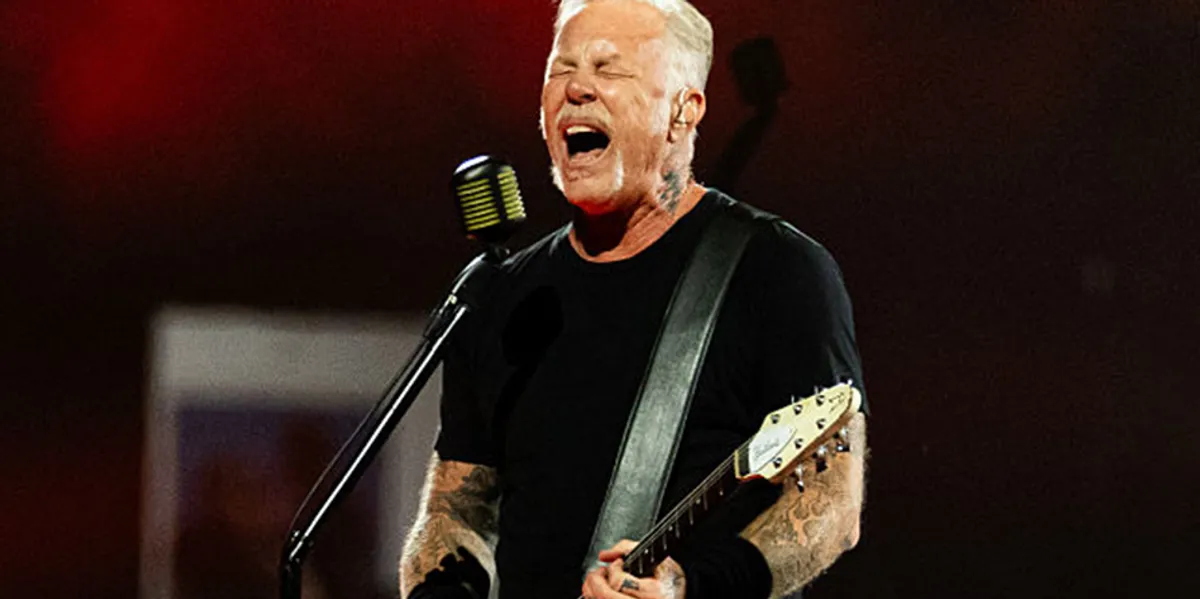 MUSIC FIRST: Metallica's lead singer prioritizes music over political nonsense