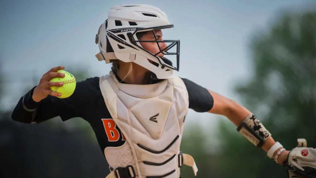 NCAA softball player claims someone threatened to come to her school and harm her due to her activism in women's sports.