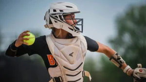 NCAA softball player claims someone threatened to come to her school and harm her due to her activism in women's sports.
