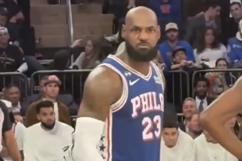 New video reveals LeBron James' remarks during intense confrontation with Knicks fans