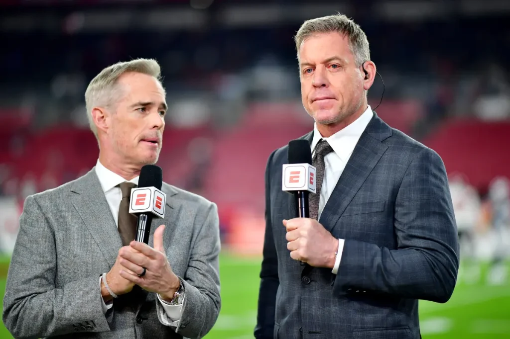 NFL executive comments on the disagreement between Troy Aikman and Joe Buck