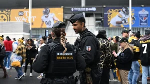 NFL fans remain resilient in Paris as Steelers triumph over Saints amid city turmoil