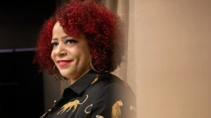 Nikole Hannah-Jones describes the reaction to her widely shared essay as 'harsh'