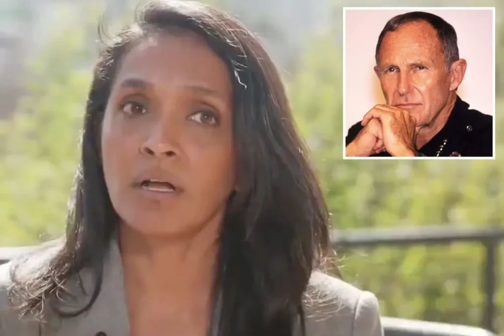 Nithya Raman faces difficulty in naming respected police chief due to ongoing controversy