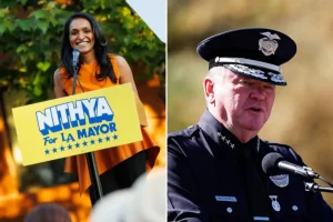 Nithya Raman supported the LAPD Chief before changing her stance.
