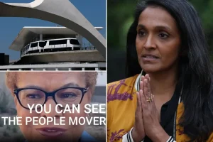 Nithya Raman's campaign ad raises concerns about the use of movie footage in criticism of Karen Bass