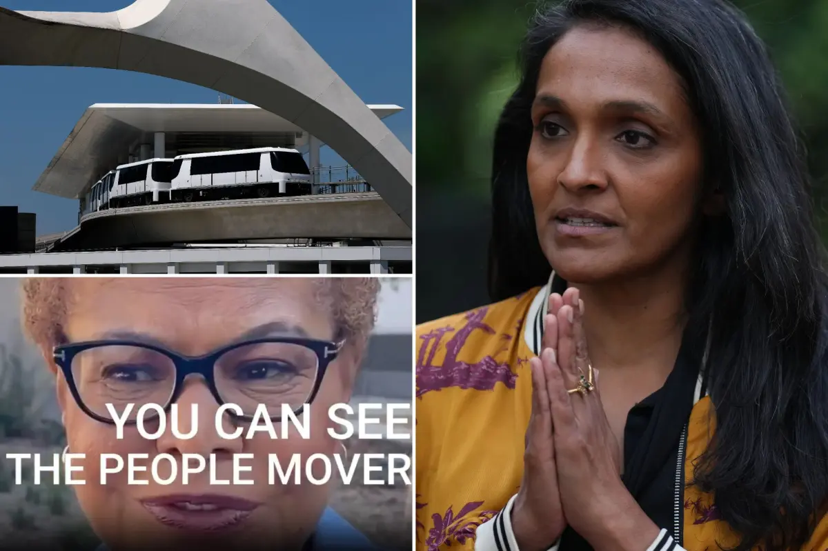 Nithya Raman's campaign ad raises concerns about the use of movie footage in criticism of Karen Bass