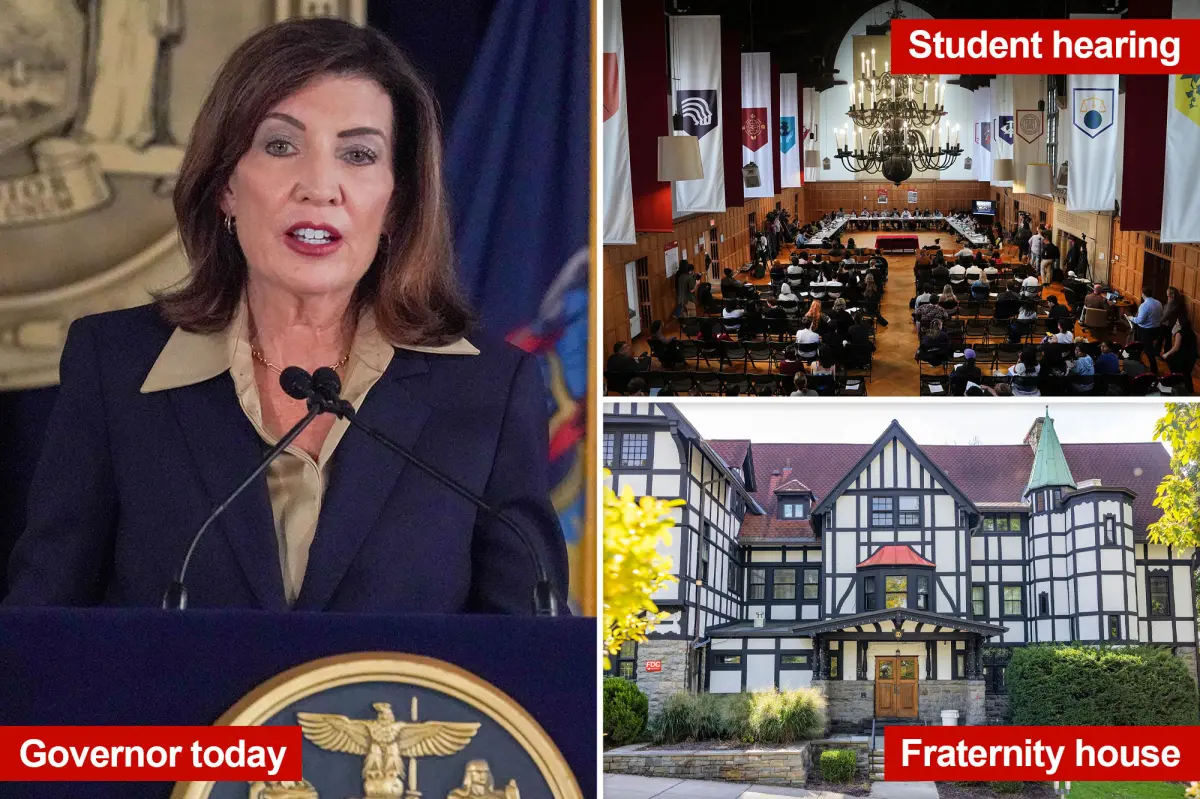 NY Gov Kathy Hochul expresses anger over the failure to support the accuser in the Cornell 7 case.