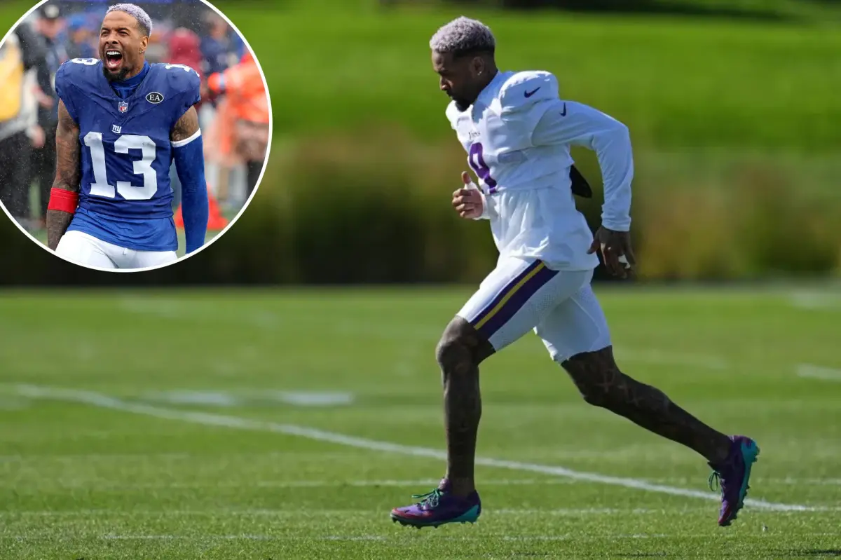 Odell Beckham Jr. will have his first opportunity as the Vikings bring him on for Week 5.