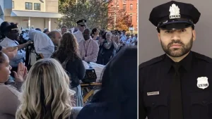 Officer Hector Rodriguez discharged from the hospital following ambush shooting