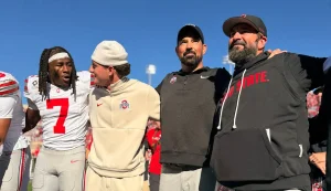 Ohio State ends Indiana's 22-game winning streak, but concerns remain about Julian Sayin's health