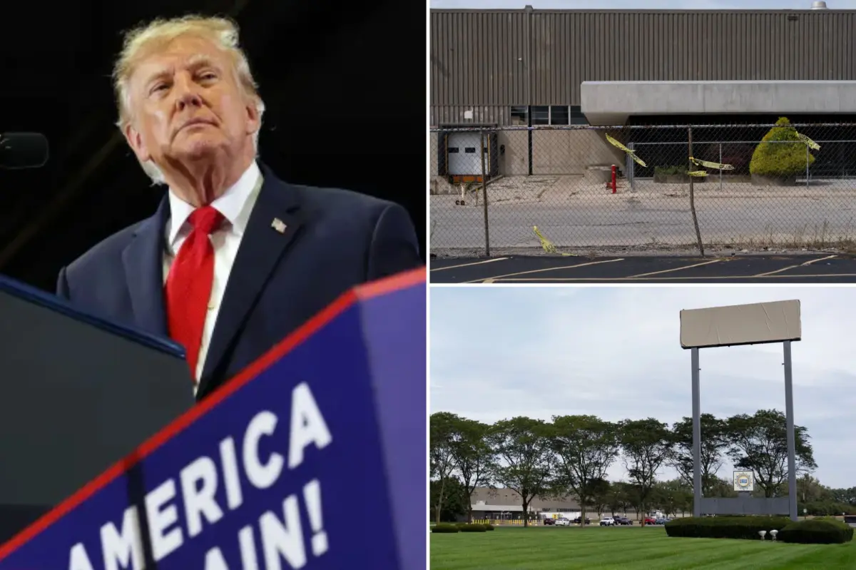 Ohio truck factory terminates 1,400 employees days before Trump’s midterm rally nearby