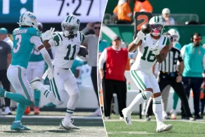 Omar Cooper Jr. and Kenyon Sadiq set for a Jets launch