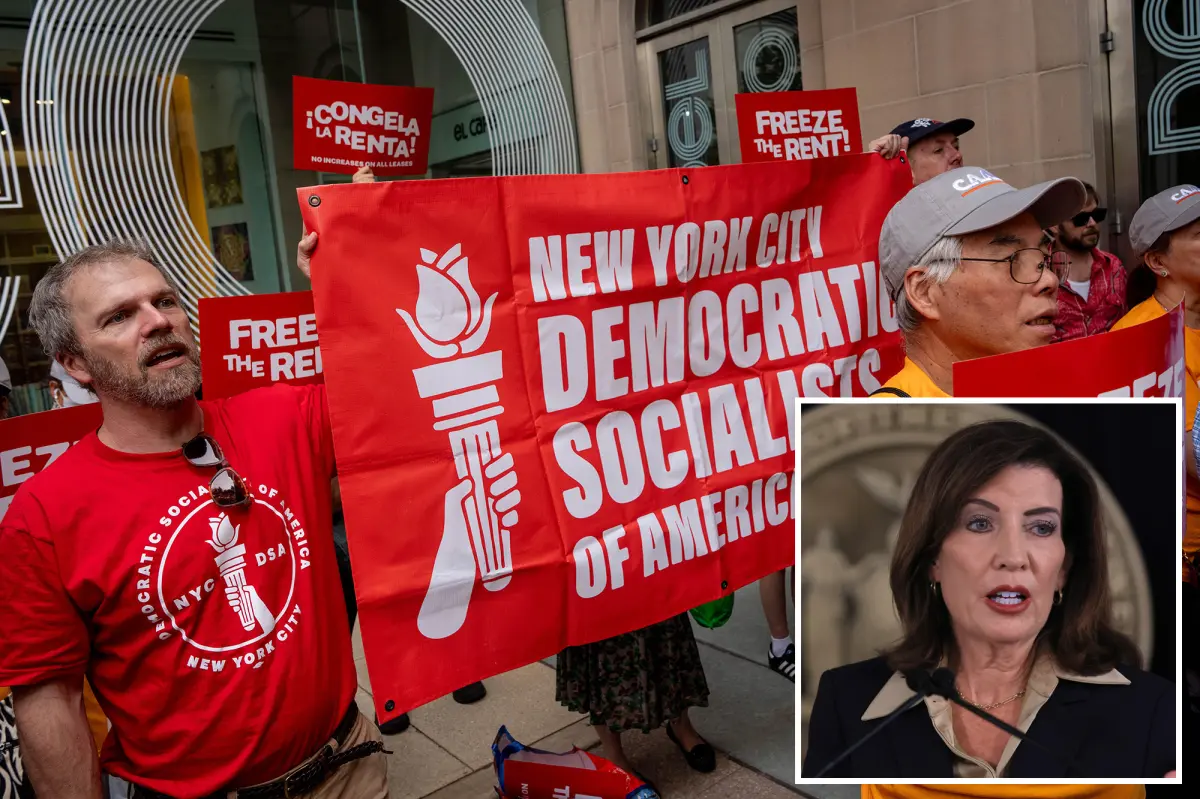 Over half of voters in New York are worried about the increase of socialism, according to a survey.