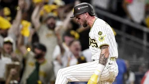 Padres fend off Brewers in essential Game 3 to avoid elimination and set up Game 4 at Petco Park