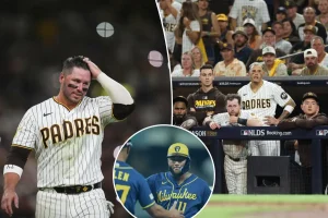 Padres' hopes for the World Series shattered by Brewers in painful NLDS loss