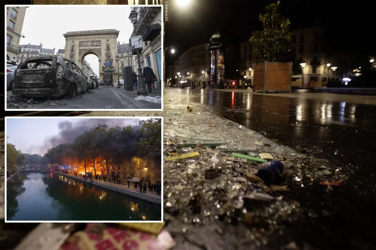 Paris police impose nighttime curfew in two parts of the city to maintain order