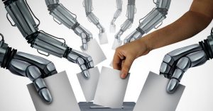 People in the U.S. are using AI chatbots to help them make voting decisions for the midterm elections.