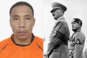 Peruvian leftist leader Hitler Mussolini is elected mayor of a small town.