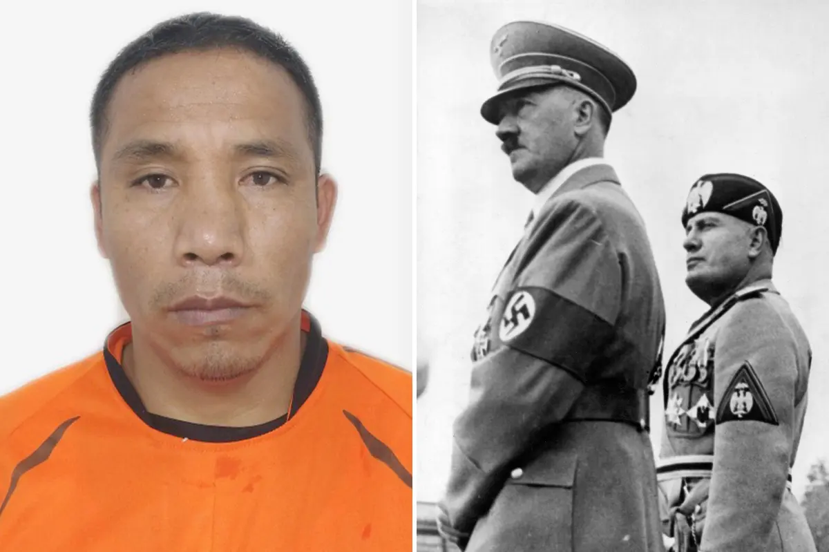 Peruvian leftist leader Hitler Mussolini is elected mayor of a small town.