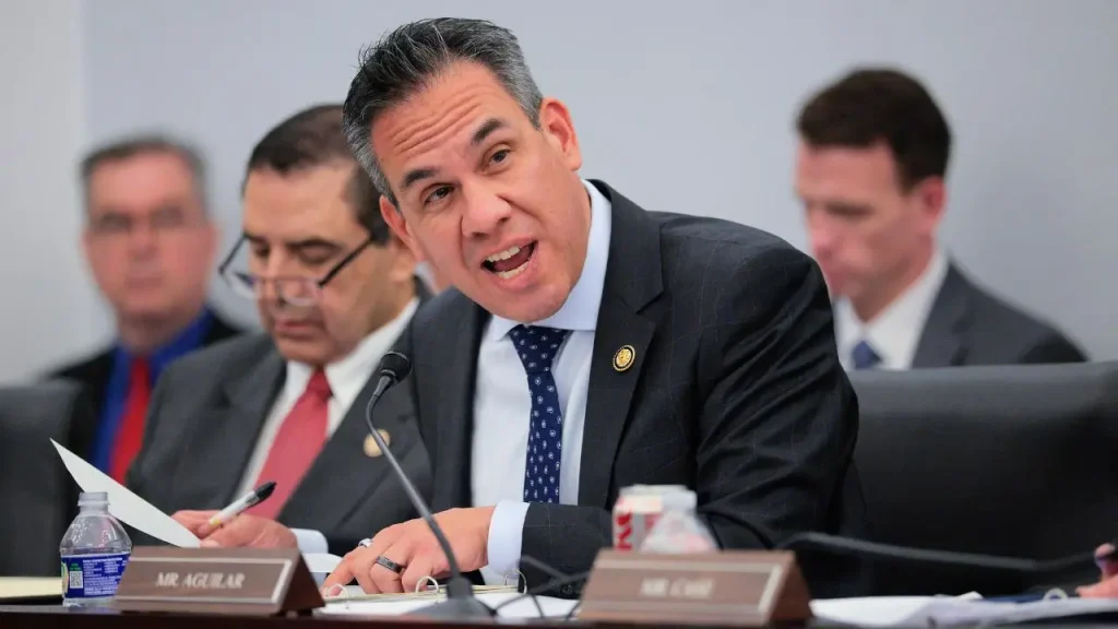 Pete Aguilar receives criticism for opposing voter ID law following incident in his state
