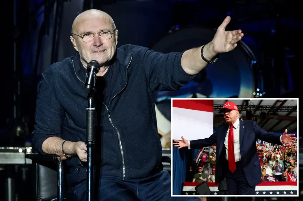 Phil Collins criticizes Trump as 'mean' &mdash; hints at America song