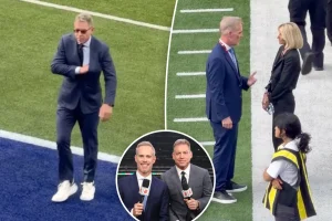 Pregame videos featuring Troy Aikman and Joe Buck emerge during $108 million dispute with ESPN
