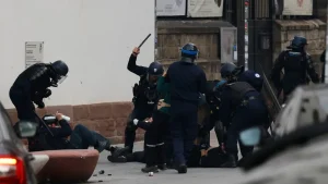 Protests in France: 135 people detained as police are stationed nationwide