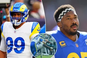 Rams' defense shows it can excel without Aaron Donald and Myles Garrett in victory against the Eagles