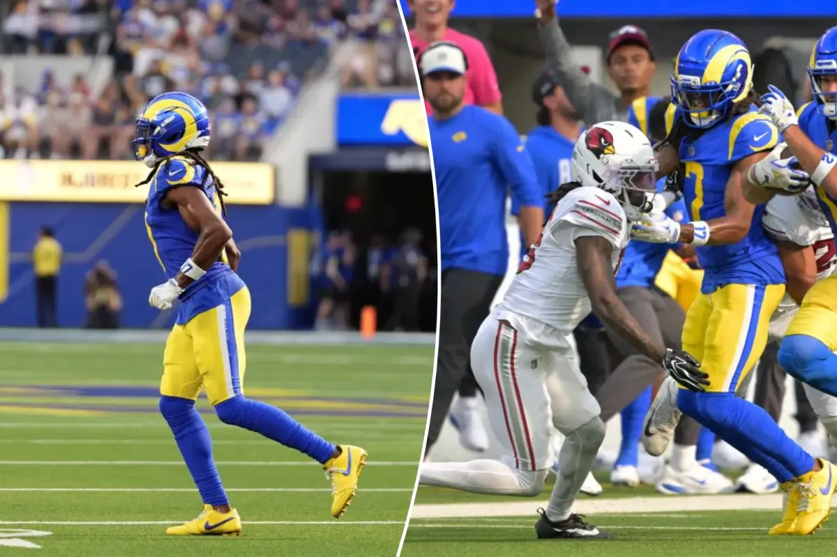 Rams star Davante Adams experiences a non-contact knee injury during surprising defeat to the Cardinals