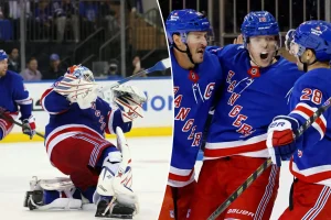 Rangers overcome past struggles with a decisive home-opening victory