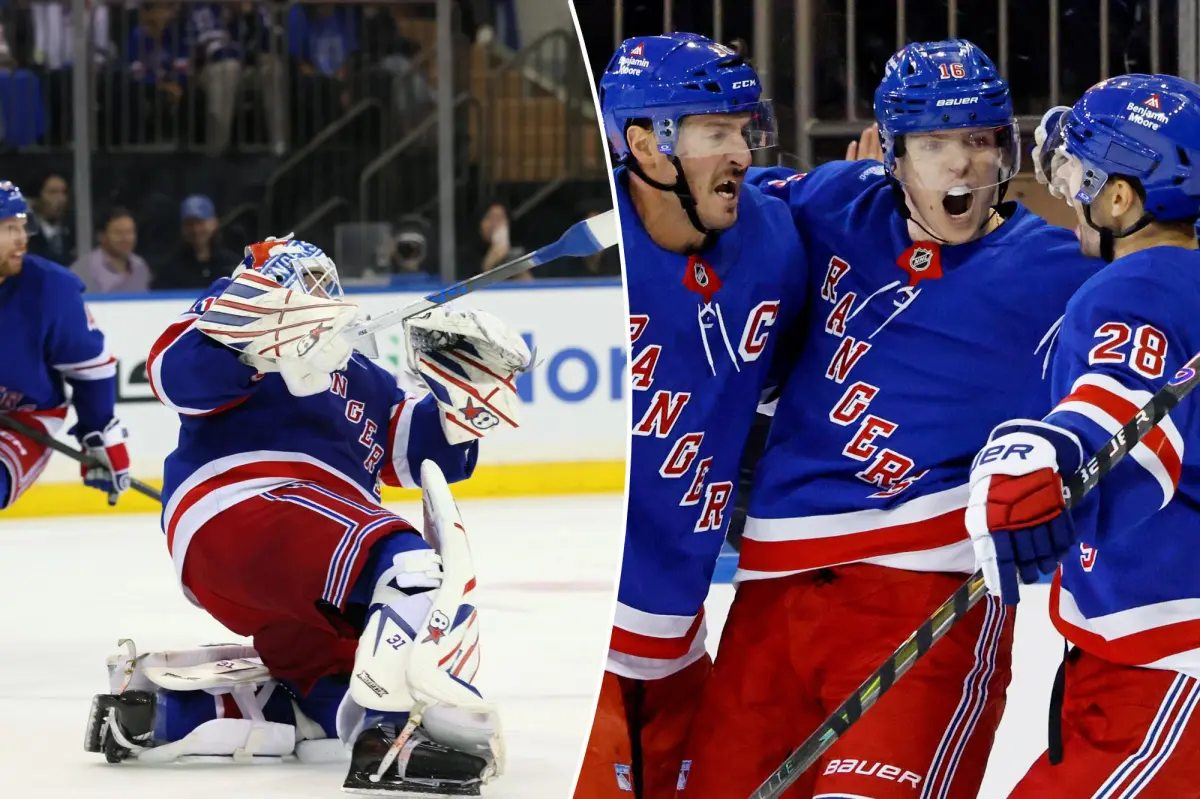 Rangers overcome past struggles with a decisive home-opening victory