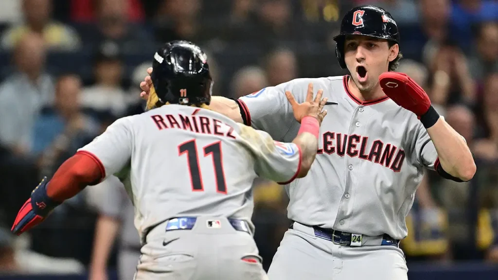 Rays bullpen experiences a disappointing collapse late as Cleveland overwhelms Tampa Bay in Game 1.
