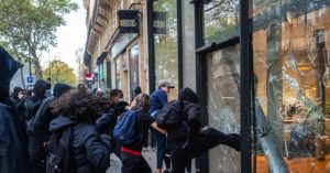 Record Highs of Looting in Paris with More than 1,200 People Arrested