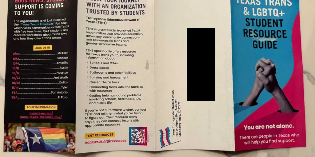 Regardless of the funding, Texas trans mailer exposes harmful extremism
