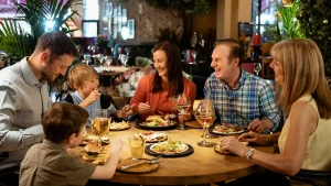 Research shows that dining with loved ones lowers blood sugar spikes after meals