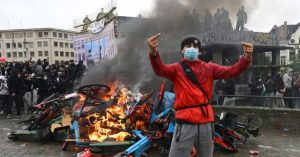 Rioting by Left-Wing Extremists Expands to Brussels, Antifa Involvement Accused
