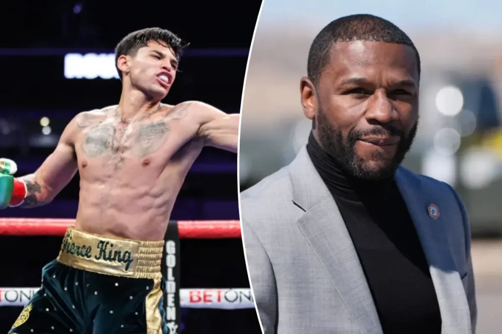 Ryan Garcia says he has secured a major fight with Floyd Mayweather for the world title