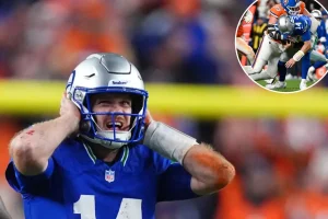 Sam Darnold has struggled this season as a late error costs the Seahawks on 'TNF'