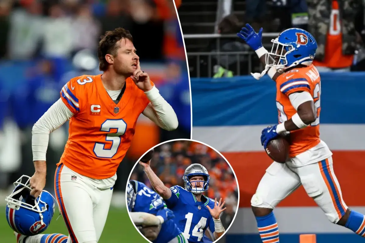 Sam Darnold's second interception costs Seahawks the game as Broncos win in overtime