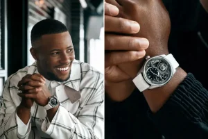 Saquon Barkley teams up with H. Moser & Cie. to create a unique watch.