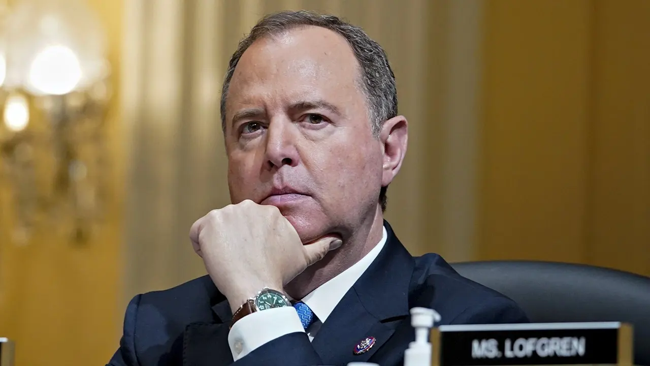 Sen. Adam Schiff claims that Trump's Justice Department is disrupting the Alaska Senate race.