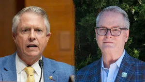 Senate candidates in Kansas argue about Trump and loyalty to the party in intense debate
