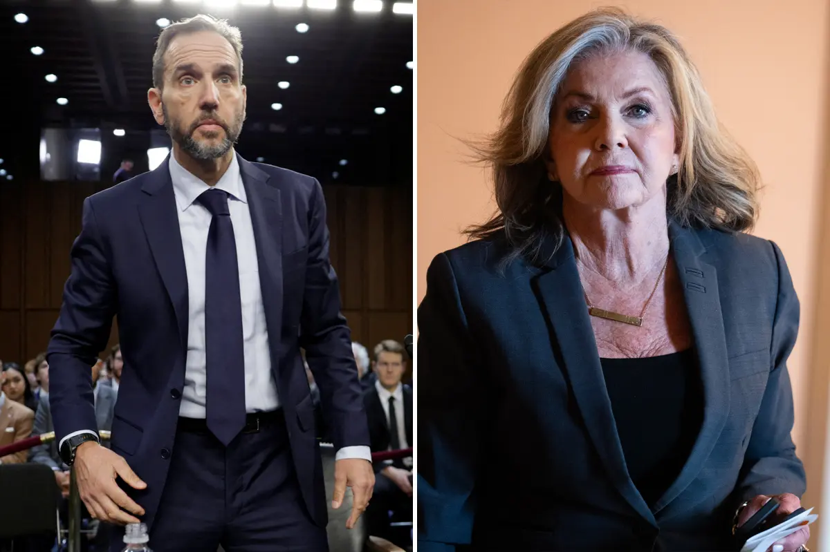 Senator Marsha Blackburn files a lawsuit against former Special Counsel Jack Smith, claiming he unlawfully accessed her phone records.