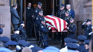 Shane Seiber honored with a promotion after his funeral in Philadelphia police department
