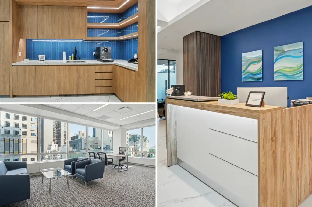 Shared workspaces are changing their image with upscale features, including private rooms.